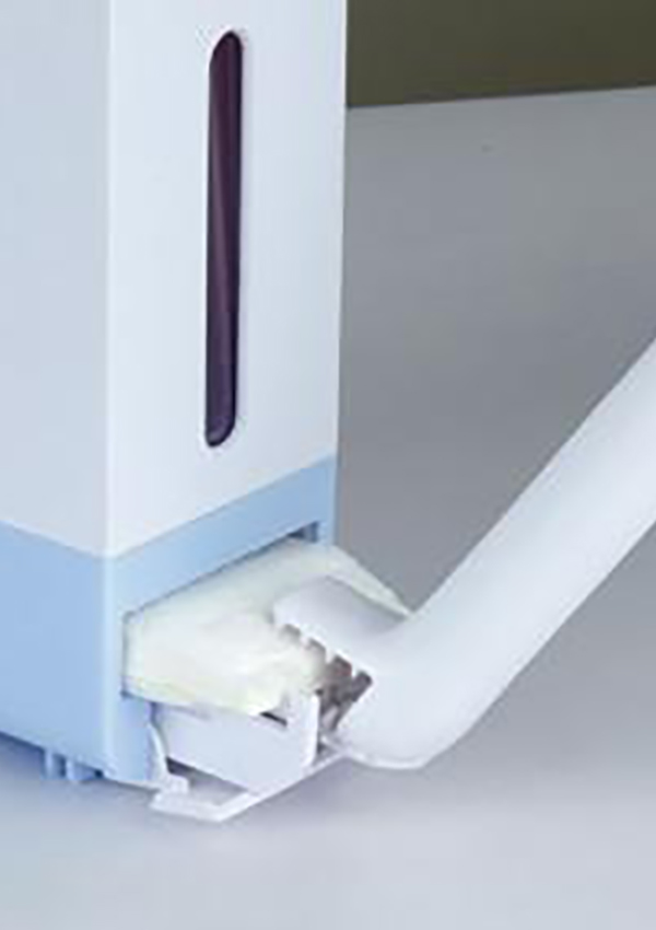 R1 自動吐出機能付き革新的な溶解可能なトイレブラシ