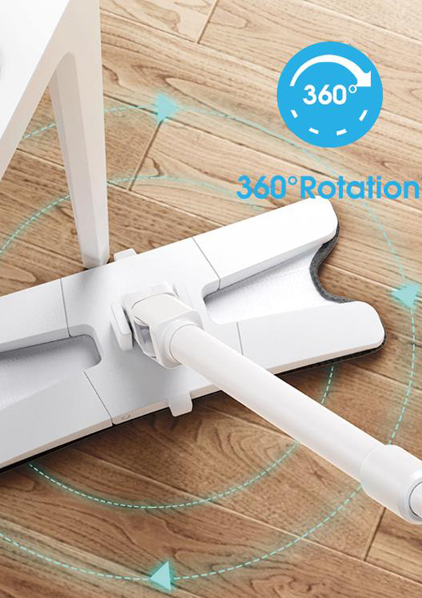 T7 ハンズフリー フラットモップ バケツ付き